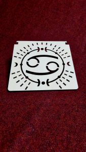 Krebs (Deckel der Box)